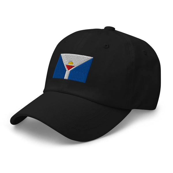 Saint-martin Flag Cap - Adjustable Embroidered Dad Hat