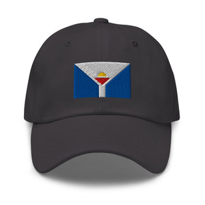 Saint-martin Flag Cap - Adjustable Embroidered Dad Hat