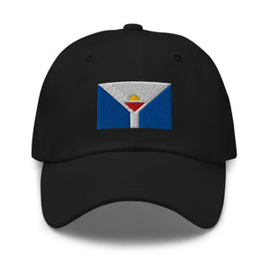 Saint-martin Flag Cap - Adjustable Embroidered Dad Hat