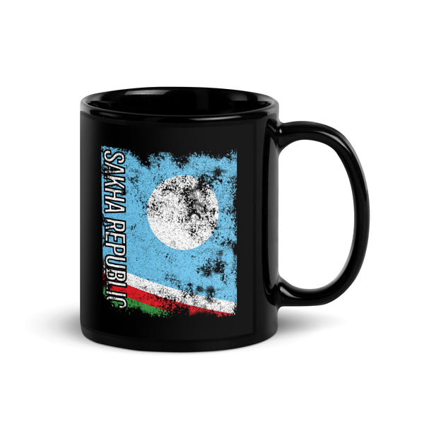 Sakha Flag - Distressed Flag Mug