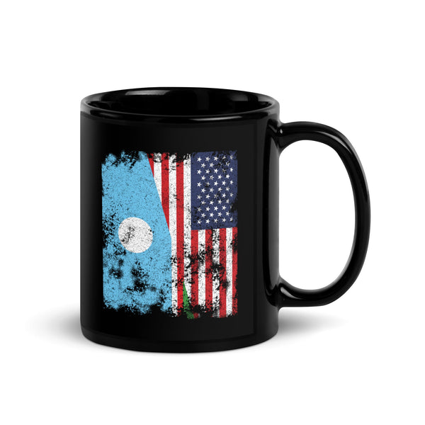 Sakha USA Flag - Half American Mug