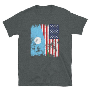 Sakha USA Flag - Half American T-Shirt