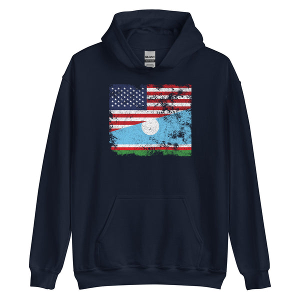 Sakha USA Flag Hoodie