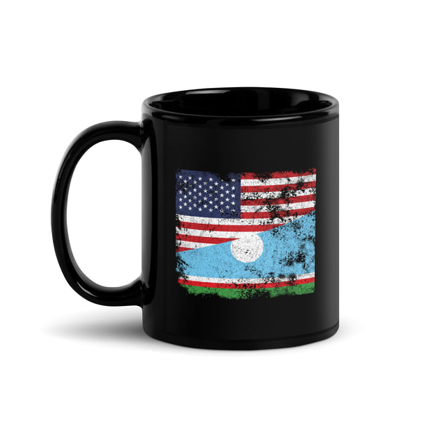 Sakha USA Flag Mug