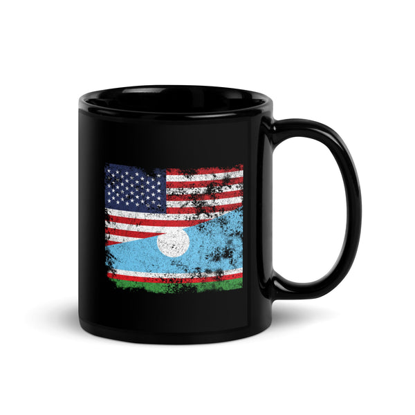 Sakha USA Flag Mug