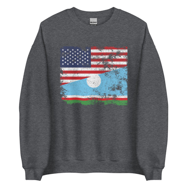 Sakha USA Flag Sweatshirt