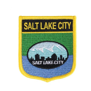 Salt Lake City Flag Patch - Sew On/Iron On Patch