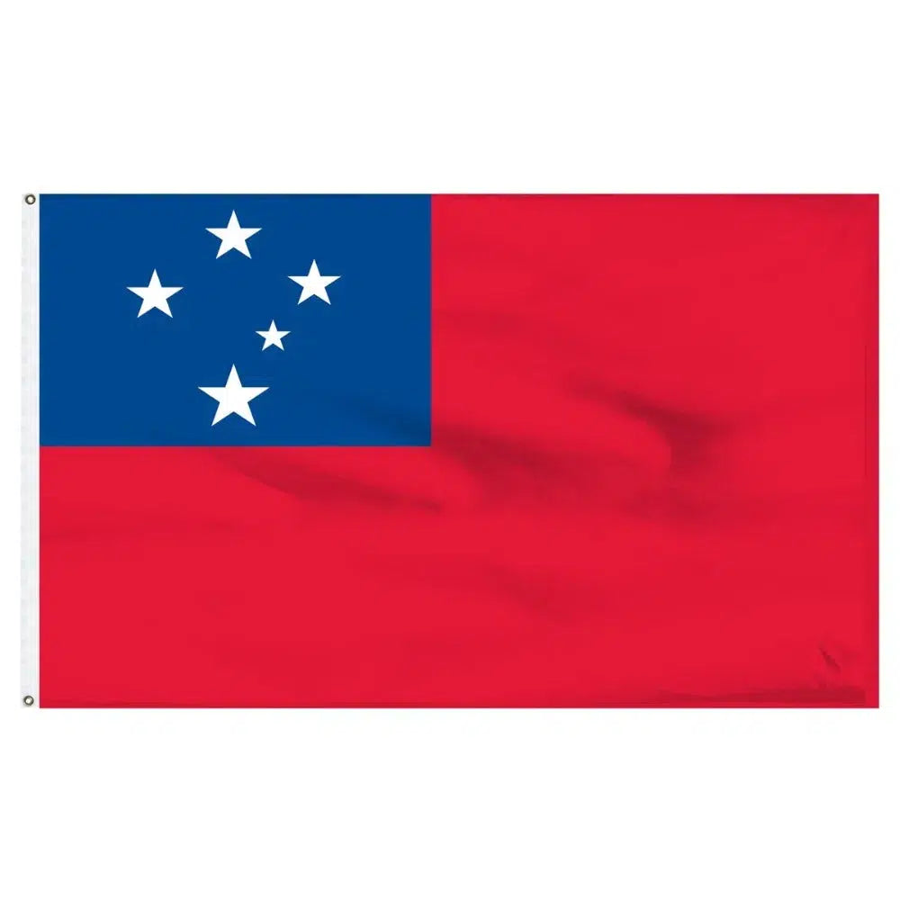 Samoa Flag - 90x150cm(3x5ft) - 60x90cm(2x3ft)