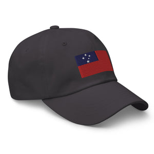 Samoa Flag Cap - Adjustable Embroidered Dad Hat