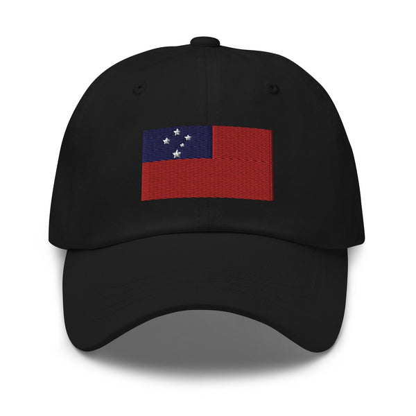 Samoa Flag Cap - Adjustable Embroidered Dad Hat