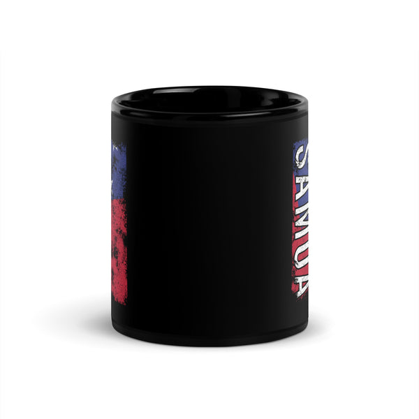 Samoa Flag - Distressed Flag Mug