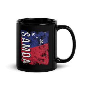 Samoa Flag - Distressed Flag Mug