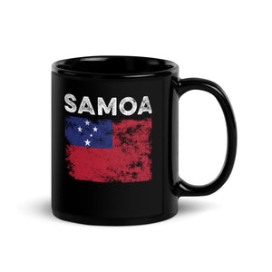 Samoa Flag Distressed - Samoan Flag Mug