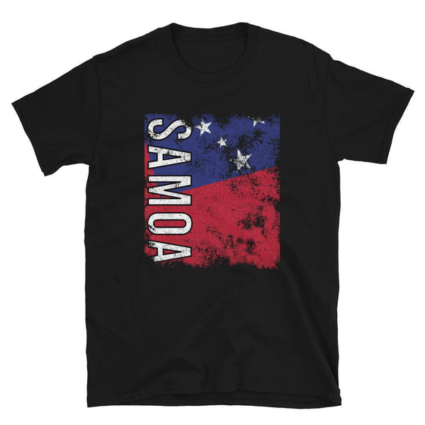 Samoa Flag Distressed T-Shirt