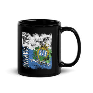 San Marino Flag - Distressed Flag Mug