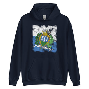 San Marino Flag Hoodie