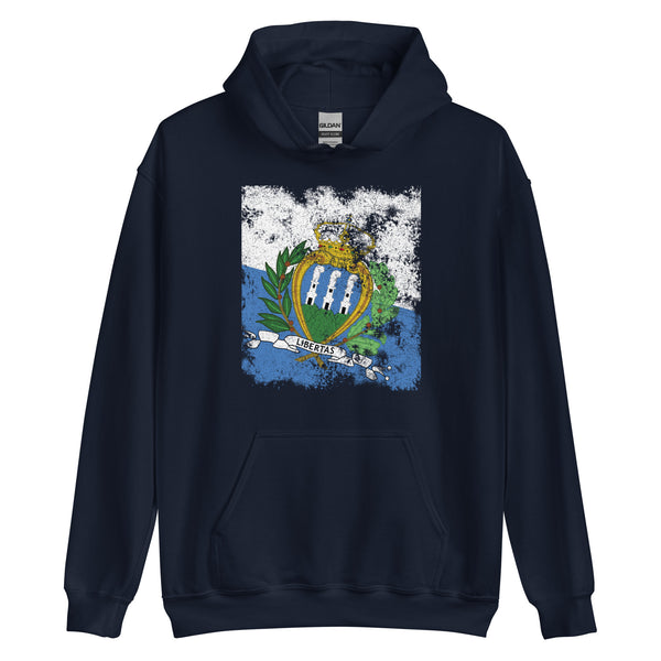 San Marino Flag Hoodie