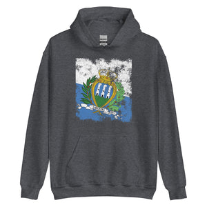 San Marino Flag Hoodie