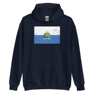 San Marino Flag Hoodie