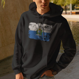 San Marino Flag Hoodie