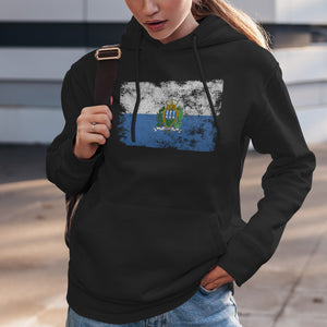 San Marino Flag Hoodie