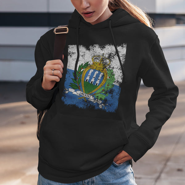 San Marino Flag Hoodie