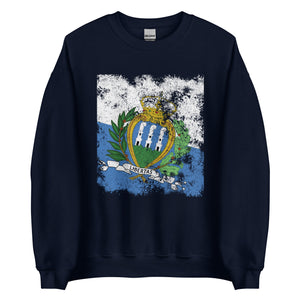 San Marino Flag Sweatshirt