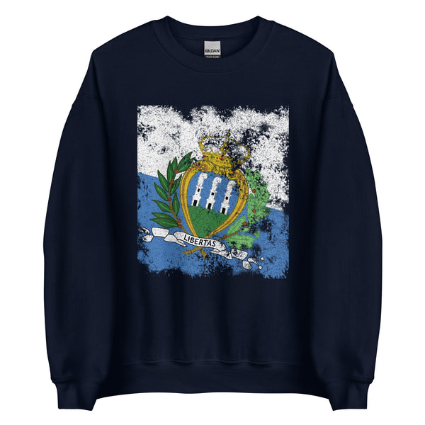 San Marino Flag Sweatshirt