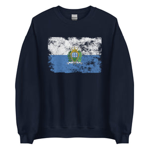 San Marino Flag Sweatshirt