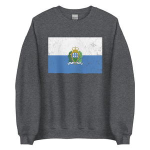 San Marino Flag Sweatshirt