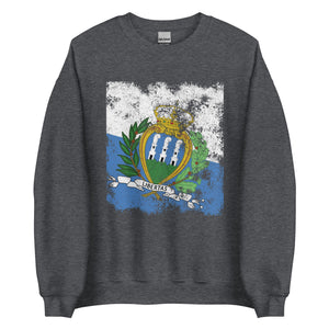 San Marino Flag Sweatshirt