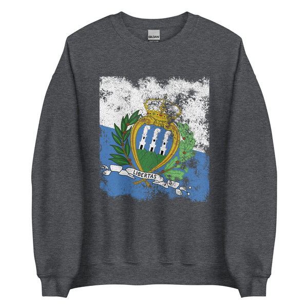 San Marino Flag Sweatshirt
