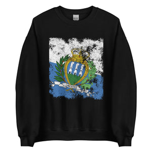 San Marino Flag Sweatshirt