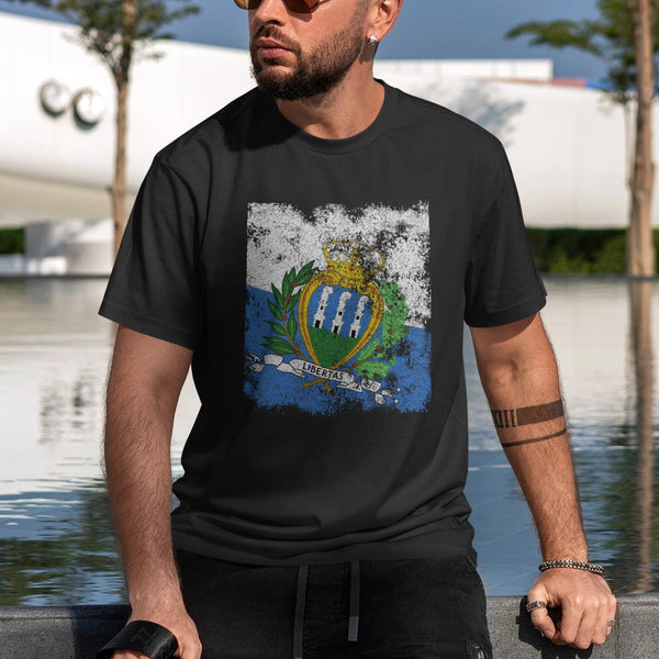 San Marino Flag T-Shirt