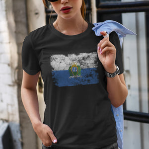 San Marino Flag T-Shirt