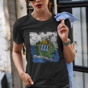 San Marino Flag T-Shirt