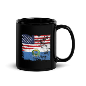 San Marino USA Flag Mug