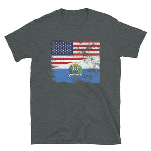 San Marino USA Flag T-Shirt