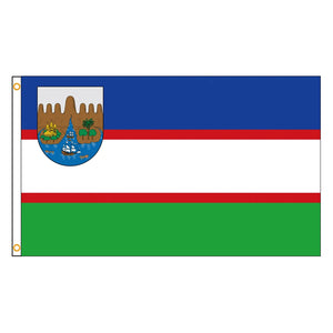 Santiago de Cali Flag - 90x150cm(3x5ft) - 60x90cm(2x3ft)