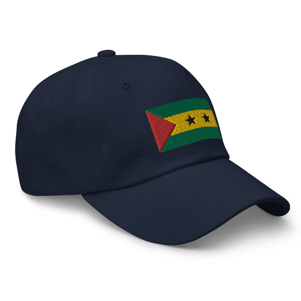 Sao Tome & Principe Flag Cap - Adjustable Embroidered Dad Hat