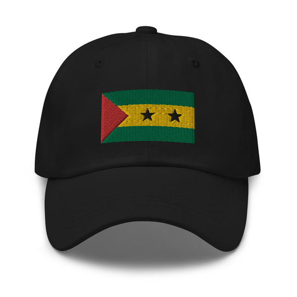 Sao Tome & Principe Flag Cap - Adjustable Embroidered Dad Hat