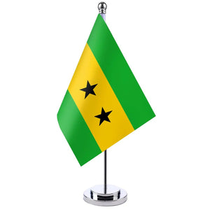 Sao Tome and Principe Desk Flag - Small Office Table Flag