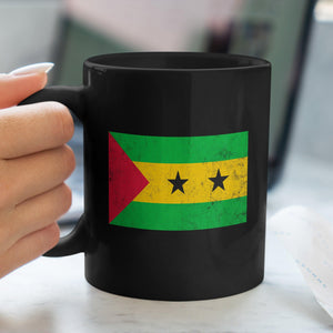 São Tomé and Príncipe Flag Mug