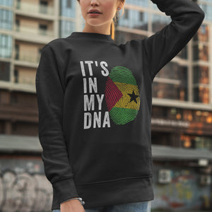 It's In My DNA - São Tomé and Príncipe Flag Sweatshirt