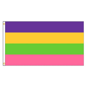 Sappho Lesbian Pride Flag - 90x150cm(3x5ft) - 60x90cm(2x3ft) - LGBT
