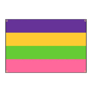 Sappho Lesbian Pride Flag - 90x150cm(3x5ft) - 60x90cm(2x3ft) - LGBT