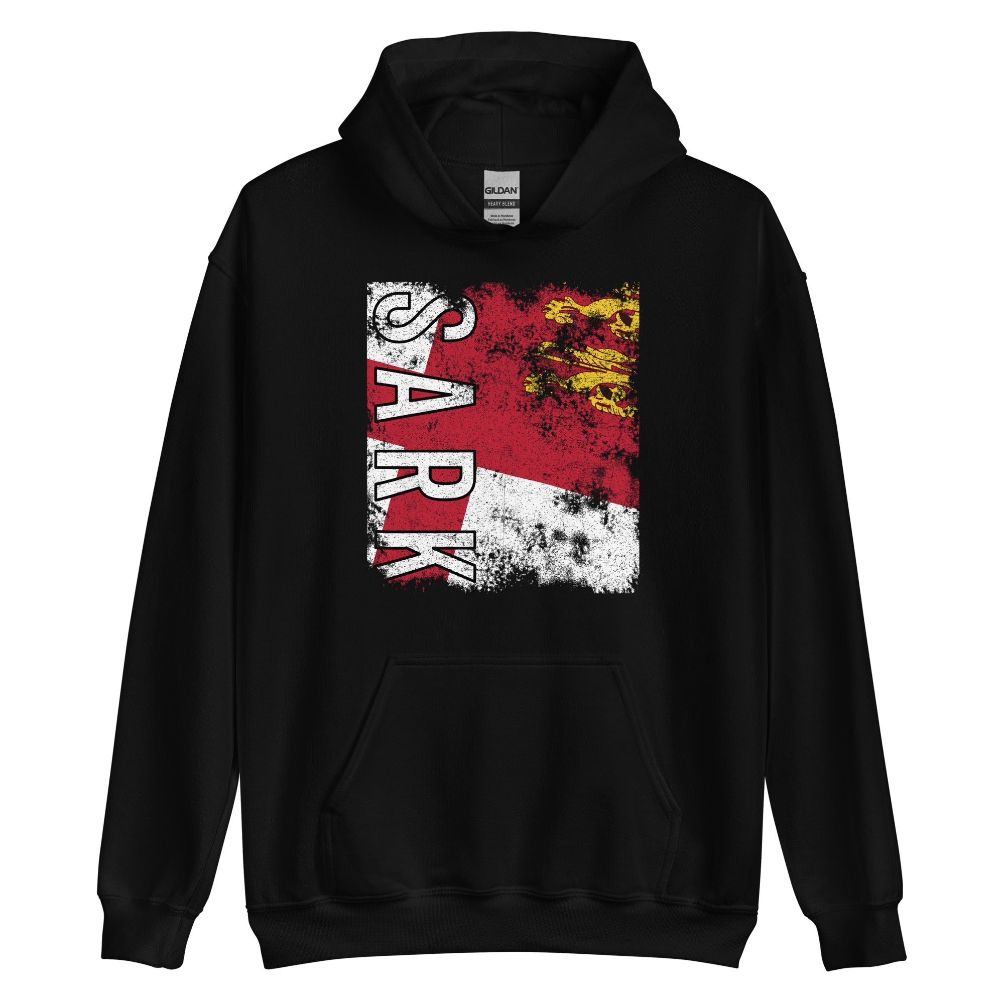 Sark Flag - Distressed Flag Hoodie