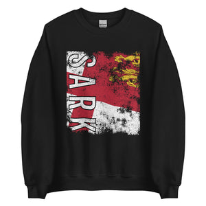 Sark Flag - Distressed Flag Sweatshirt