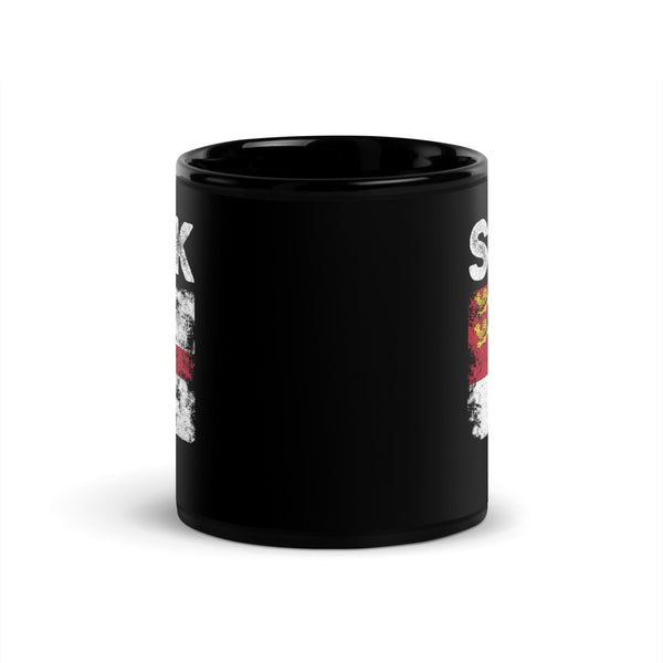 Sark Flag Distressed - Sark Flag Mug