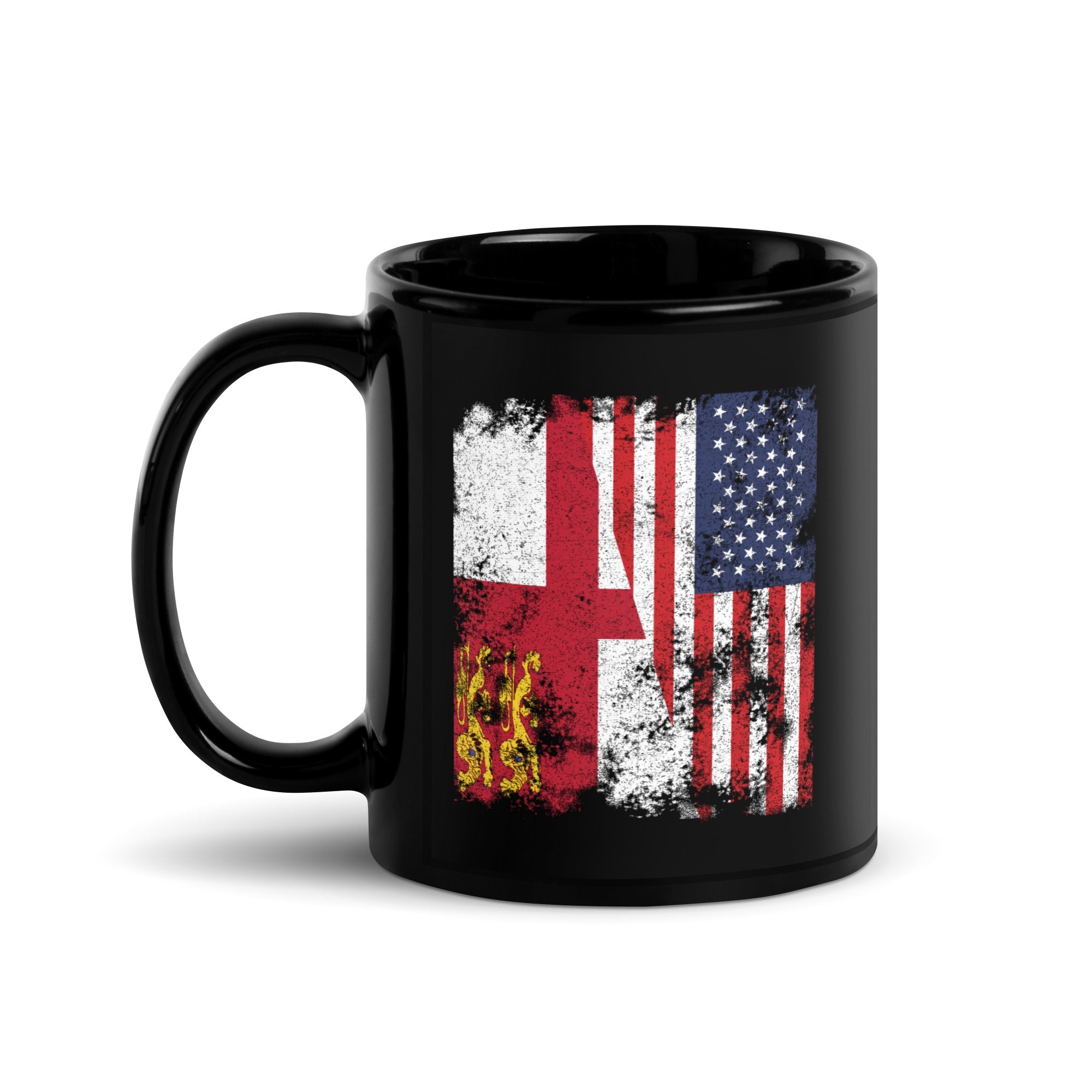 Sark USA Flag - Half American Mug